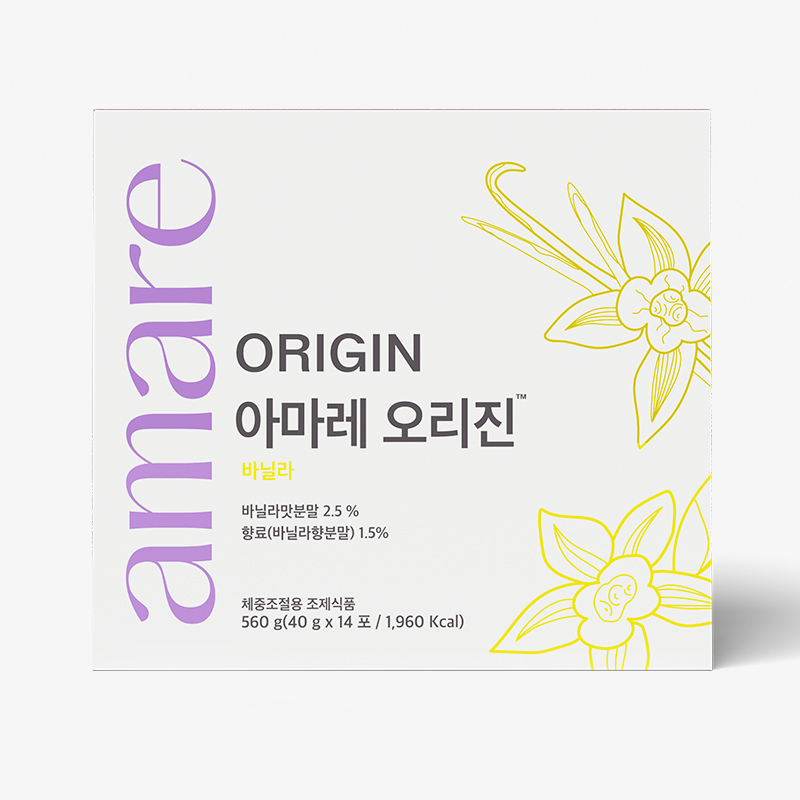 아마레 오리진 식물성 단백질·식이섬유 기반 영양케어 한 끼를 대신하는 데일리 영양 보충 제품 보러가기 >