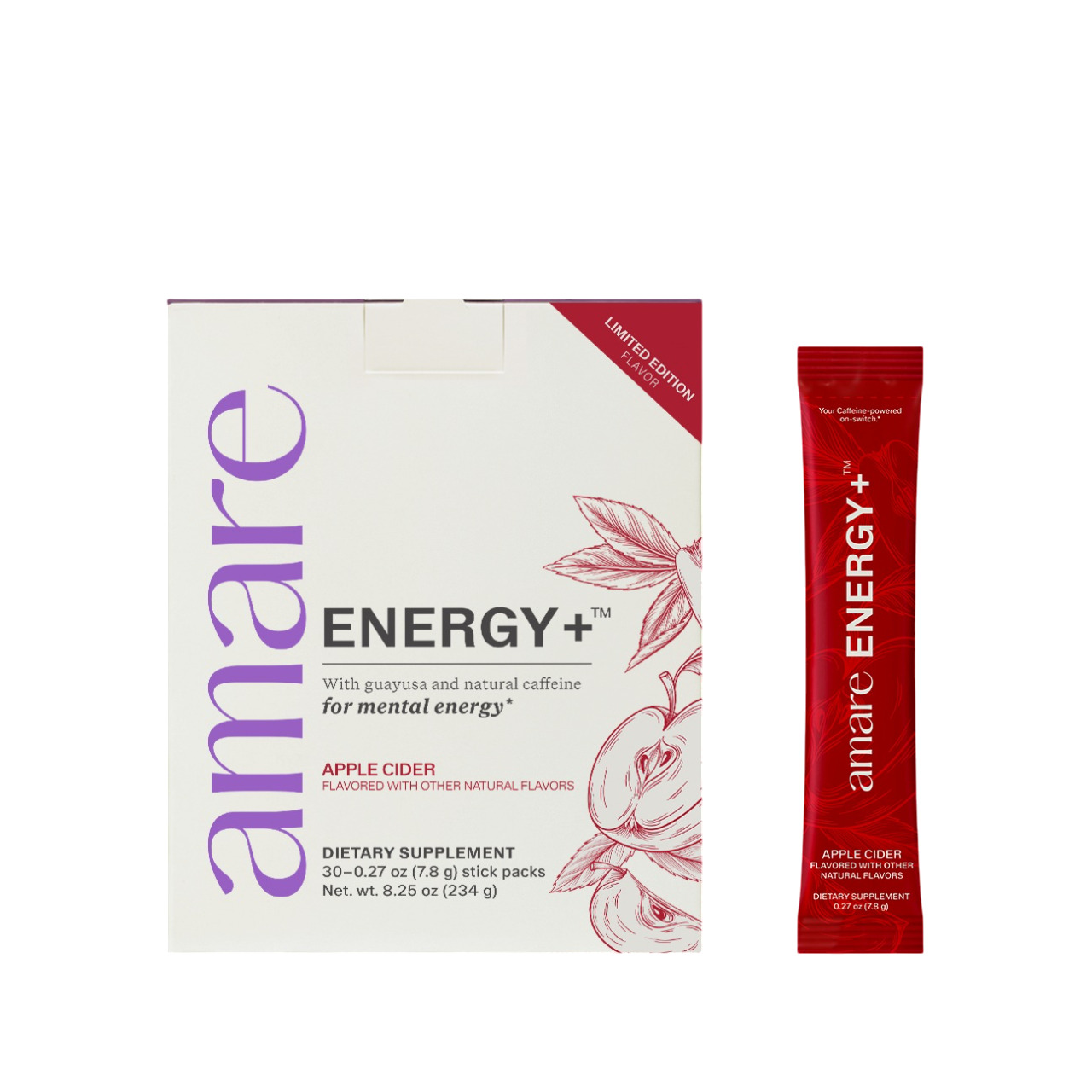 Amare Energy+™ Apple Cider