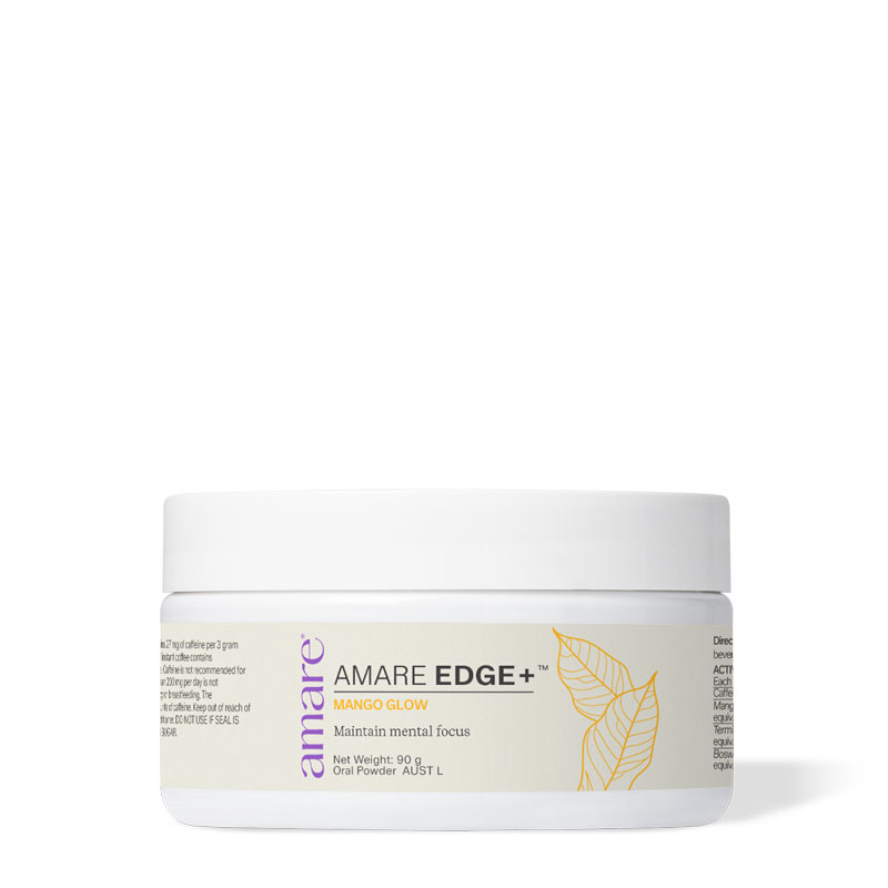 Edge+ Mango Glow — image from the Australian Amare catalogue