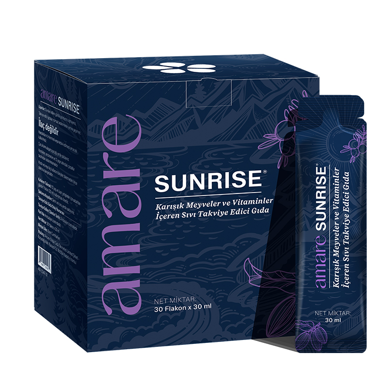 Amare Global Sunrise Dengeli Yaşam, Güçlü Bağışıklık İçin Vitamin Desteği Daha Fazla Bilgi >