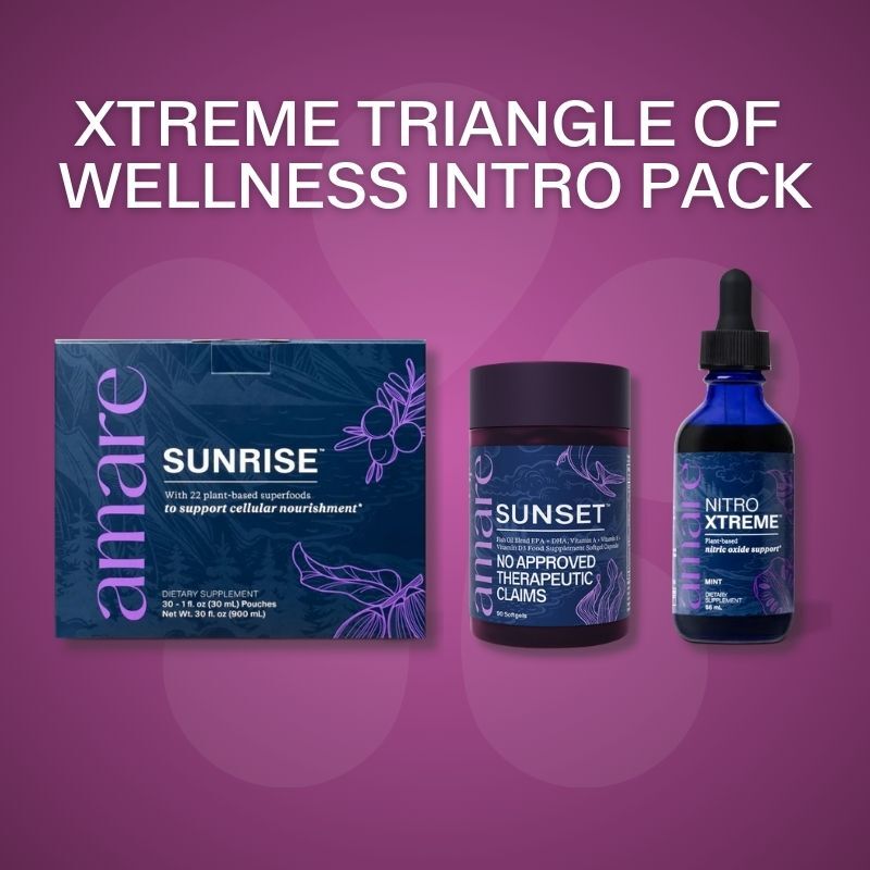 Amare Xtreme Triangle of Health Intro Pack — Amare Philippines product photograph